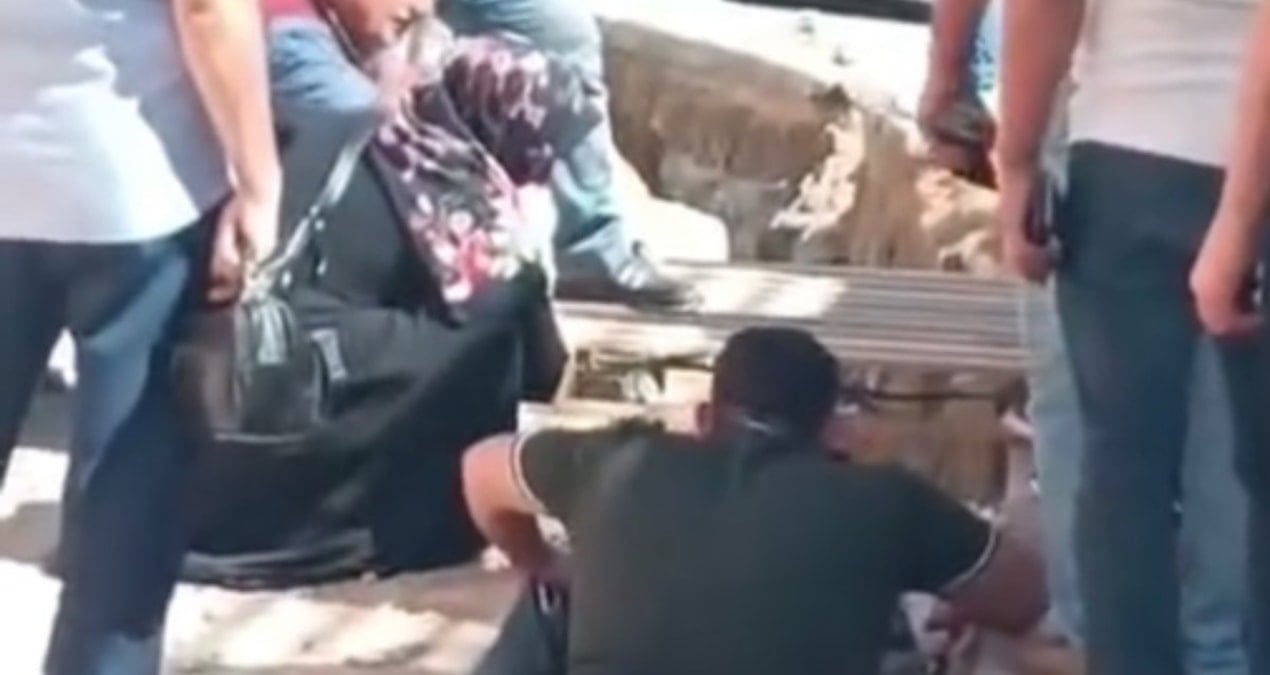 belediyenin actigi kanal kadina mezar oluyordu gkn4tUOK