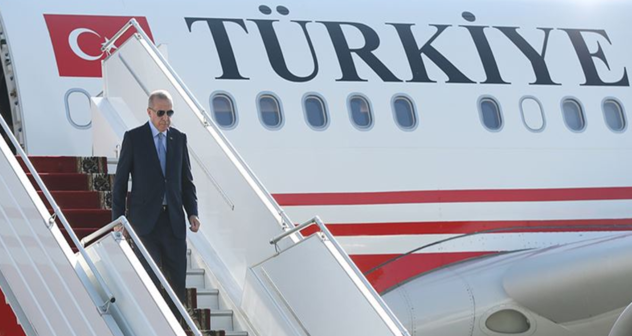 erdogan bm genel kuruluna katilmak uzere abdye gitti yXbXNtAE