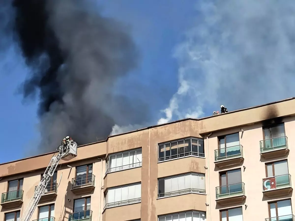 talasta 10 katli binada yangin WuF4OSeU