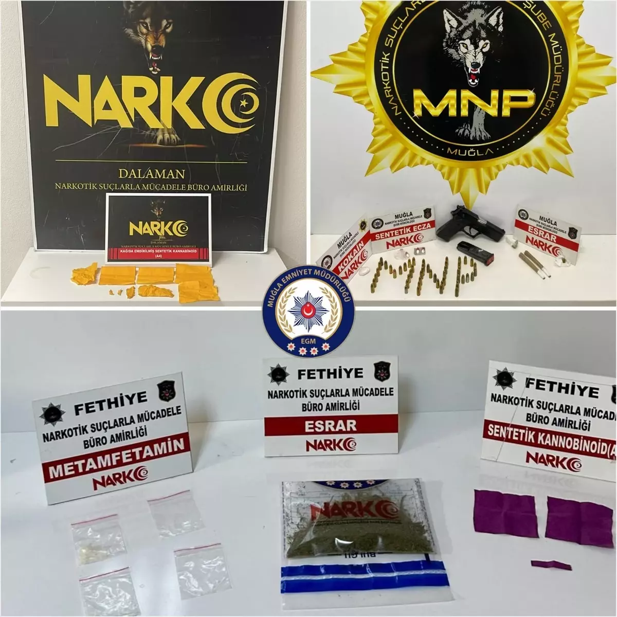 muglada uyusturucu operasyonu 12 tutuklama HSC4eiBa