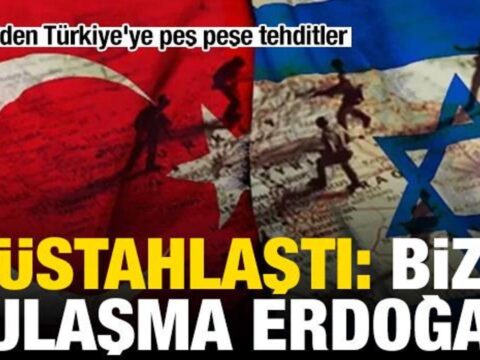 Israilli bakanlardan pes pese tehditler bize bulasma erdogan EHYzT8dP